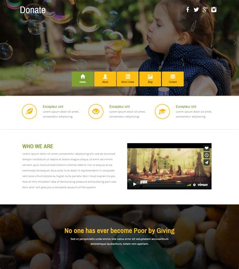 16 Premium and Free Charity Website Templates for Awesome.